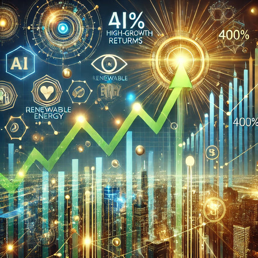 Investing in stocks with the potential to quadruple your investment—achieving a 400% return